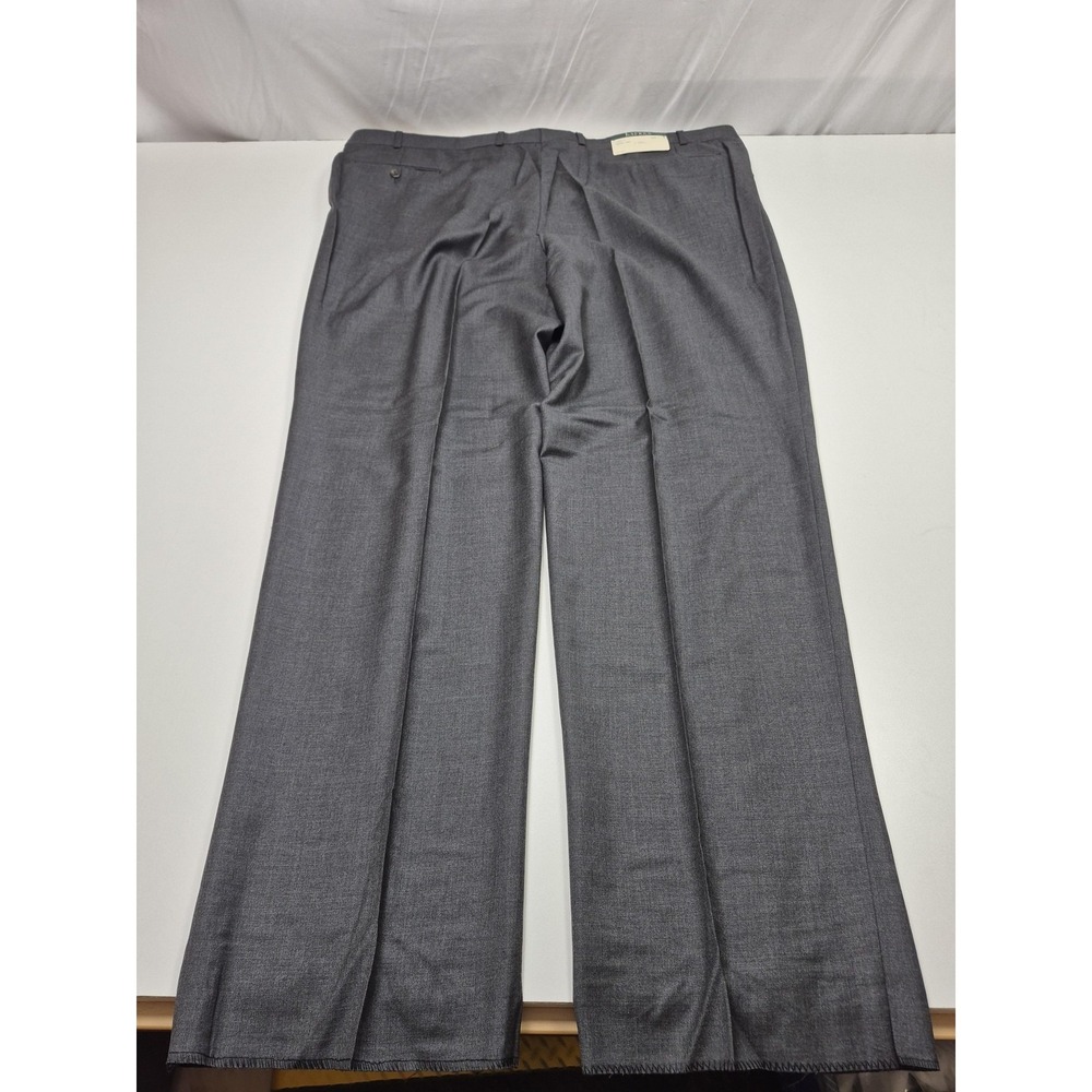 VTG Lauren Ralph Lauren Suit Mens 54 Gray Super 120s Wool Cashmere 2 Piece 50x36 - Picture 16 of 16